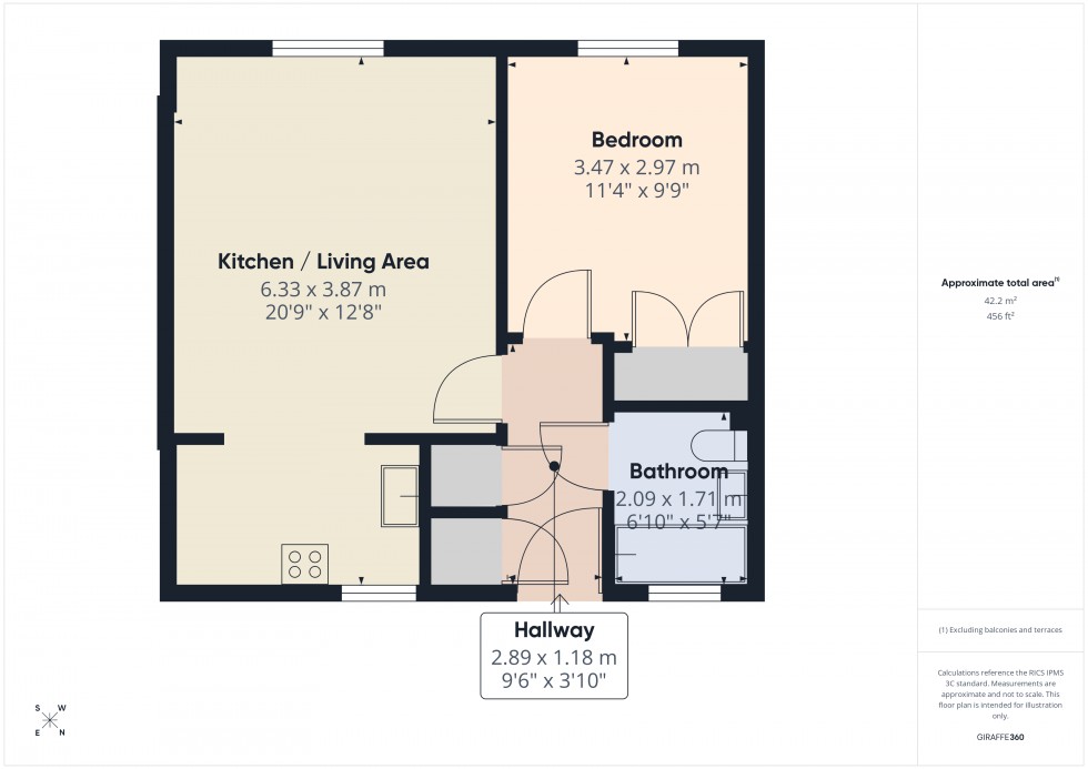 Floorplan for Bedfont Lane, Feltham, TW13
