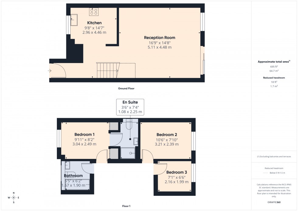 Floorplan for Feltham, , TW13