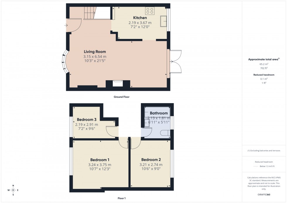 Floorplan for Feltham, , TW13
