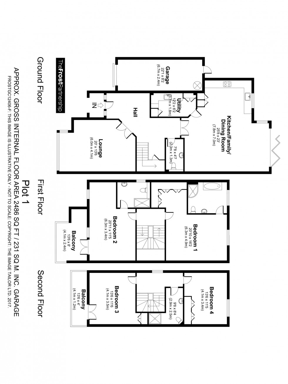 Floorplan for Gerrards Cross, Buckinghamshire, SL9