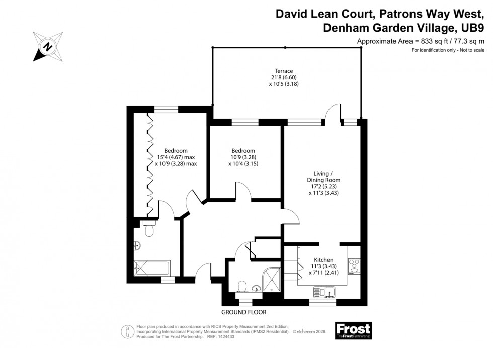 Floorplan for Patrons Way West, Denham Garden Village, UB9