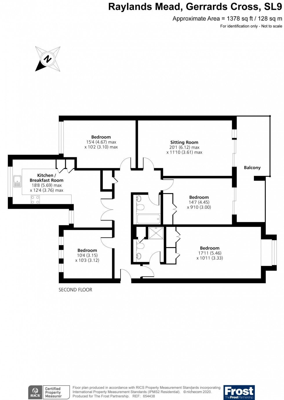 Floorplan for Gerrards Cross, Buckinghamshire, SL9