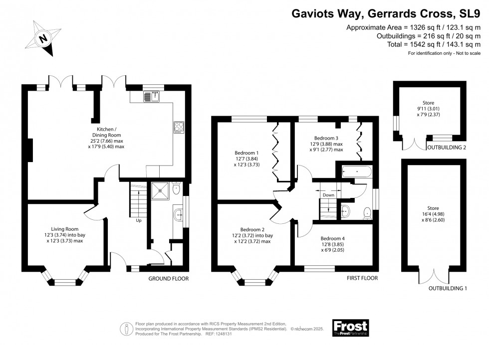 Floorplan for Gerrards Cross, Buckinghamshire, SL9