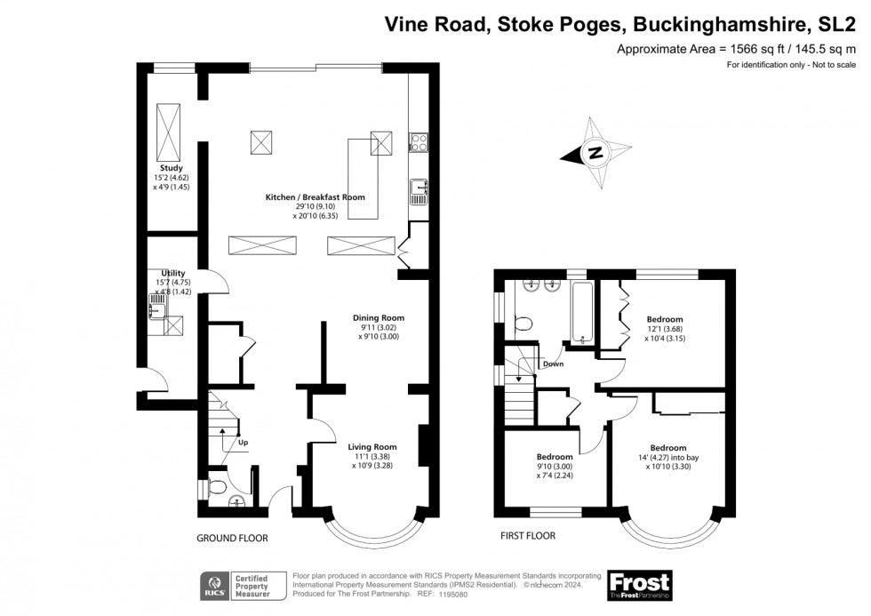Floorplan for Stoke Poges, Buckinghamshire, SL2