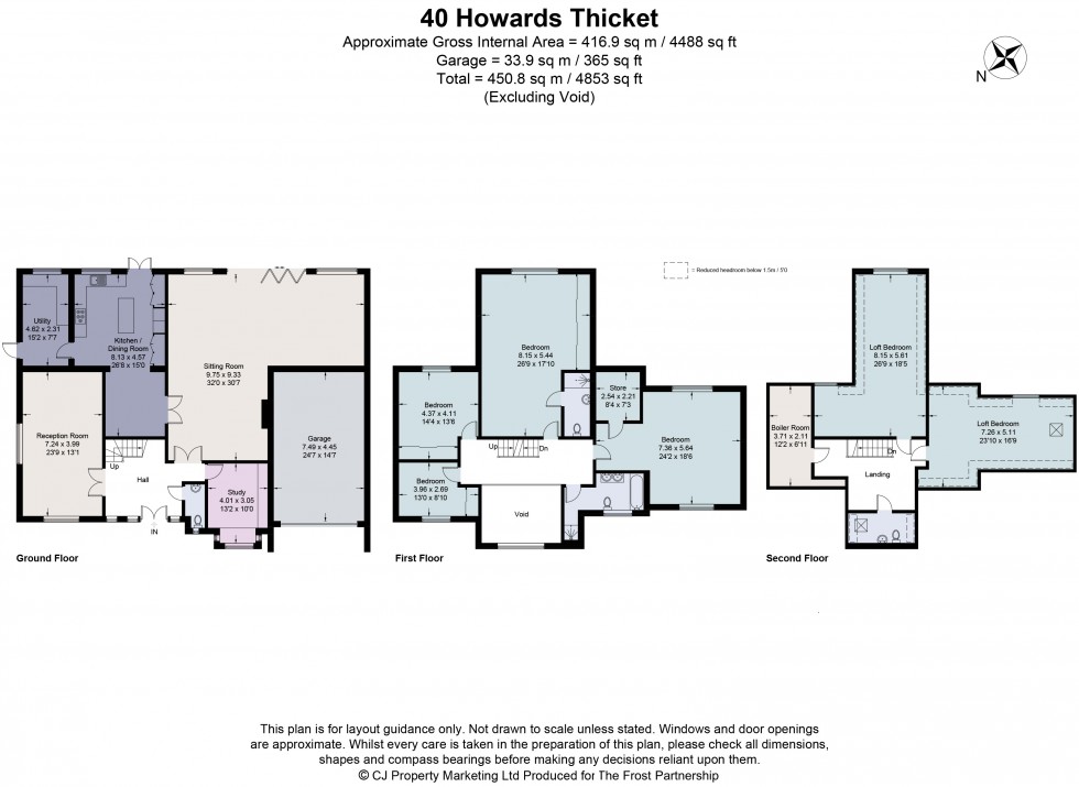 Floorplan for Gerrards Cross, Buckinghamshire, SL9