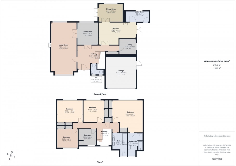 Floorplan for Lower Road, Gerrards Cross, SL9