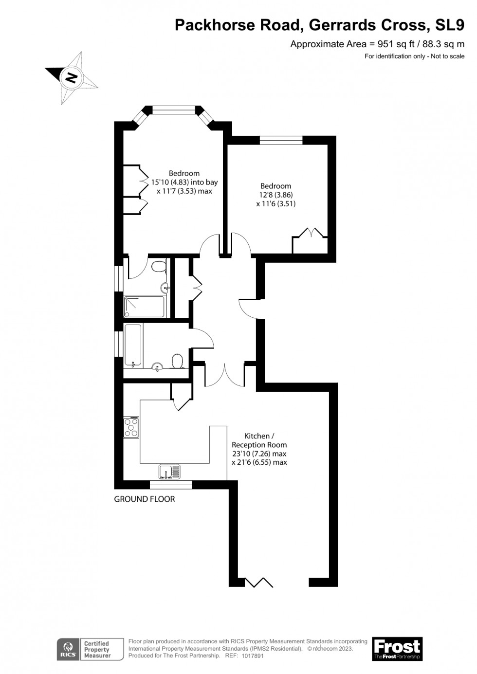 Floorplan for Gerrards Cross, Buckinghamshire, SL9