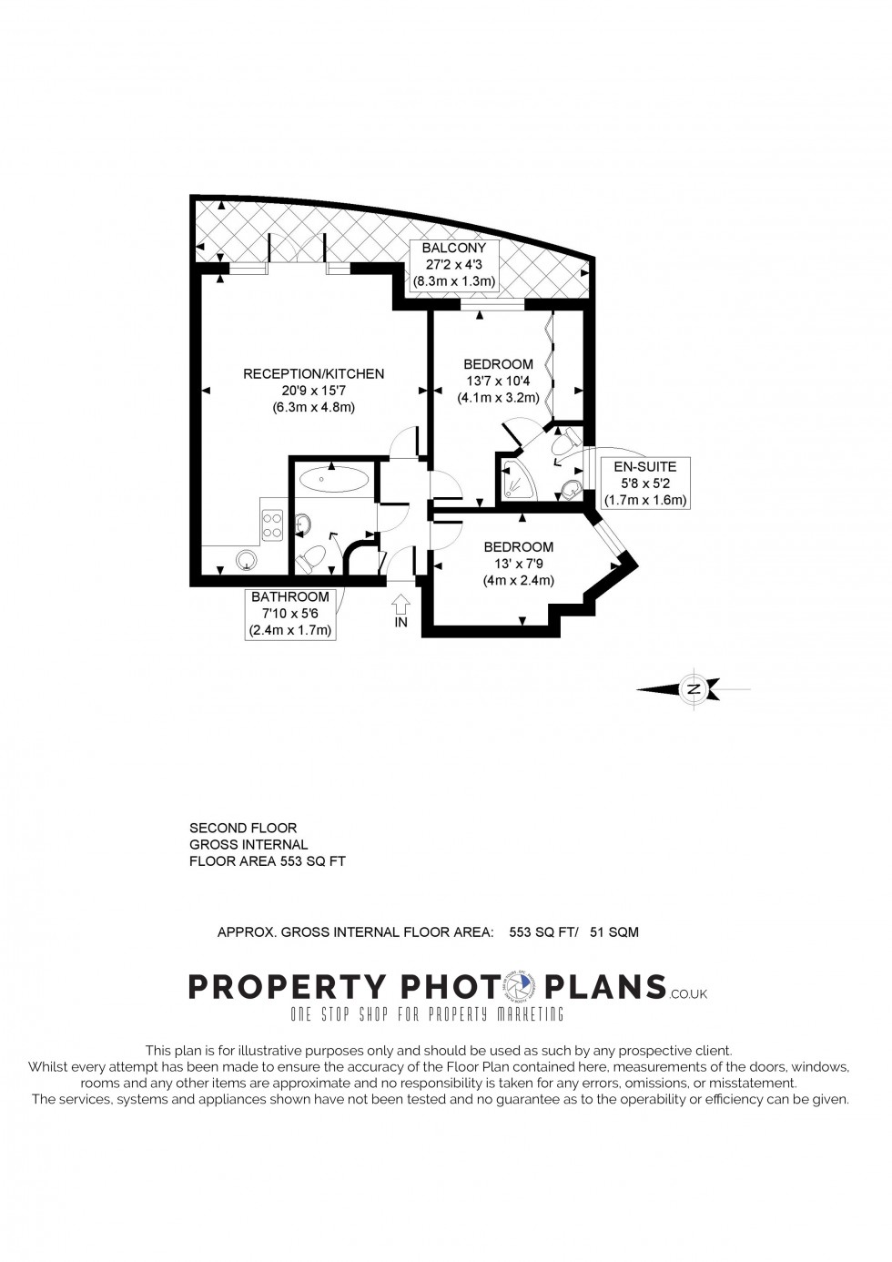 Floorplan for Green Tiles Lane, Denham, UB9