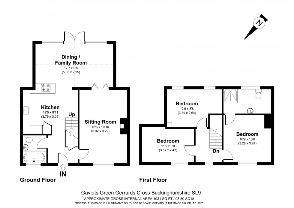 Floorplan for Gerrards Cross, Buckinghamshire, SL9