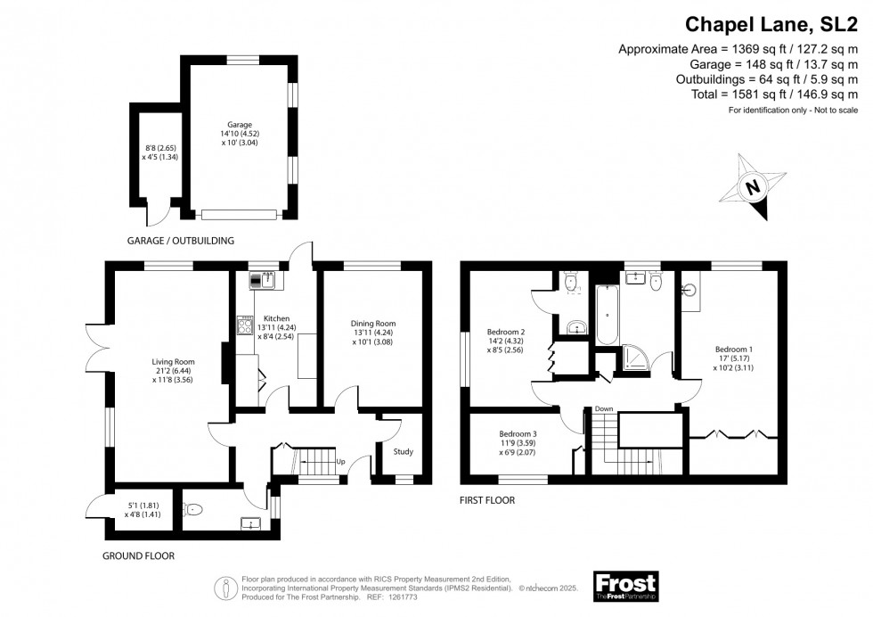 Floorplan for Chapel Lane, Stoke Poges, SL2