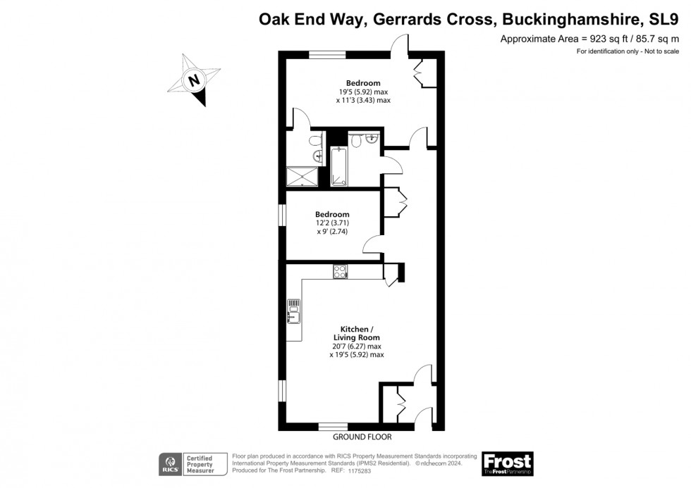 Floorplan for Gerrards Cross, Buckinghamshire, SL9