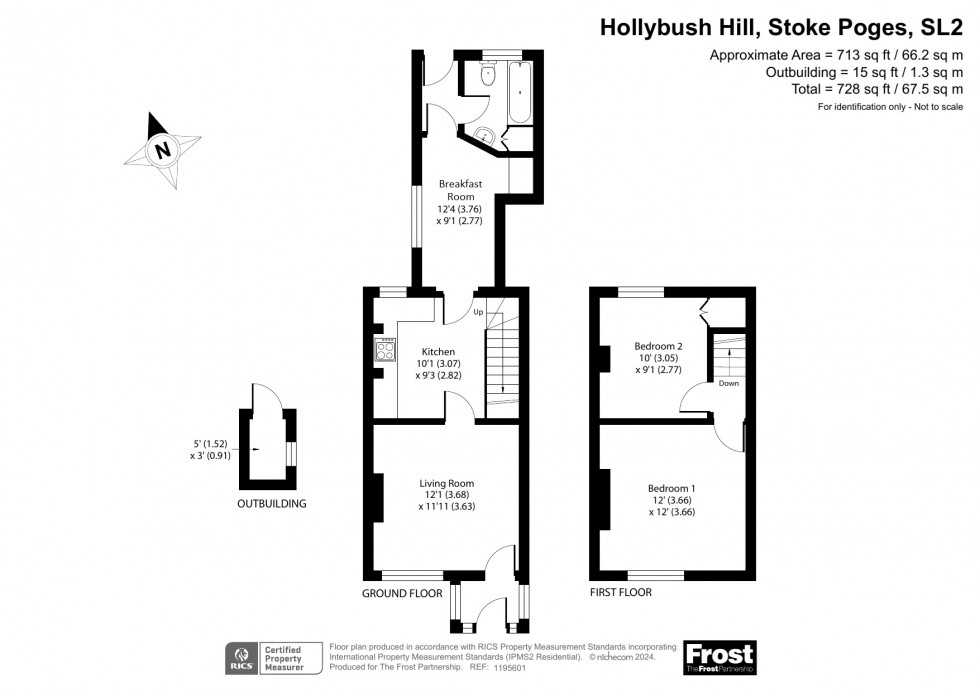 Floorplan for Stoke Poges, Buckinghamshire, SL2