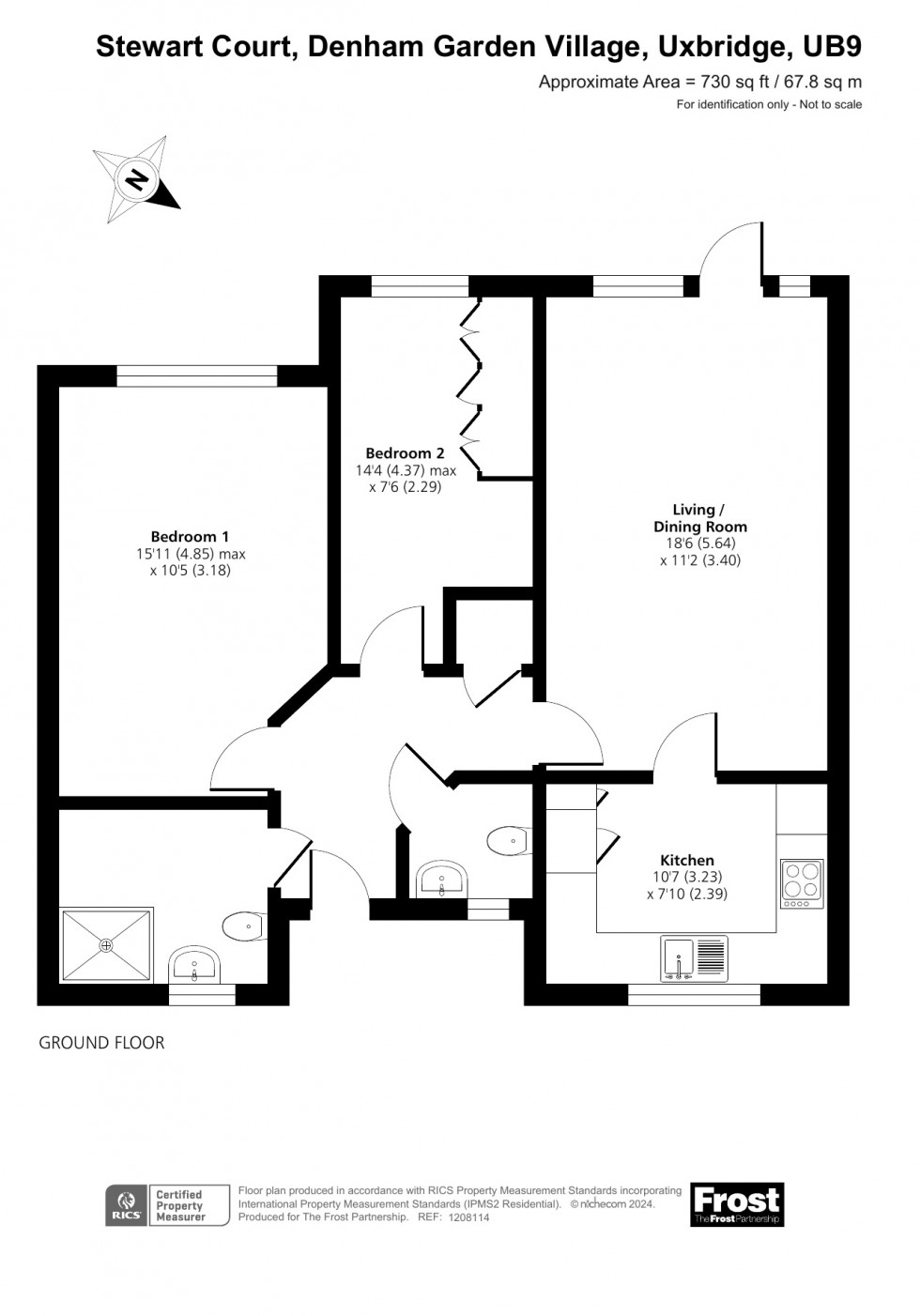 Floorplan for Denham Garden Village, Denham, UB9