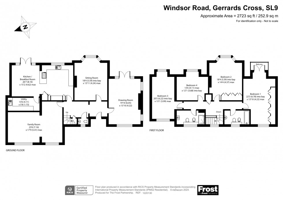 Floorplan for Gerrards Cross, Buckinghamshire, SL9