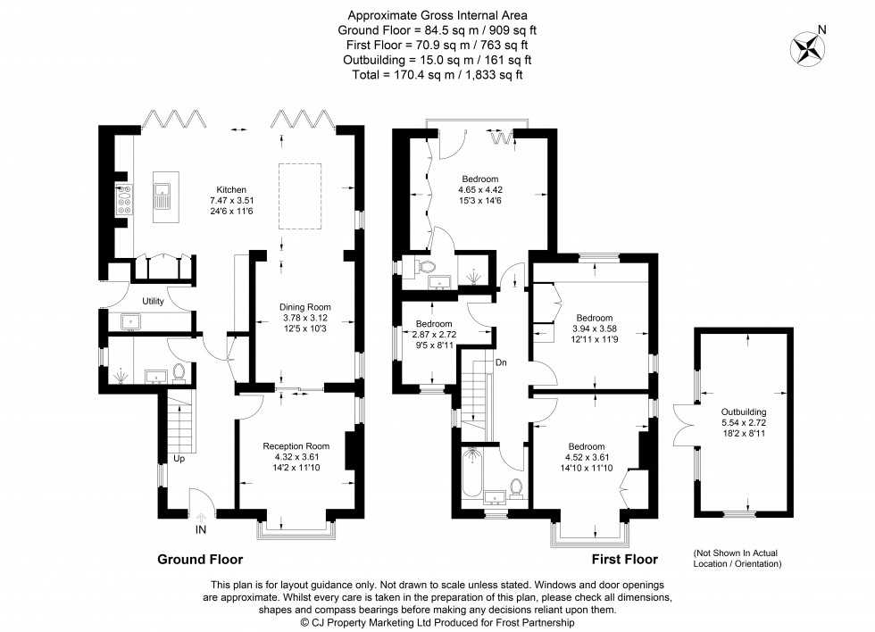 Floorplan for Denham, Buckinghamshire, UB9