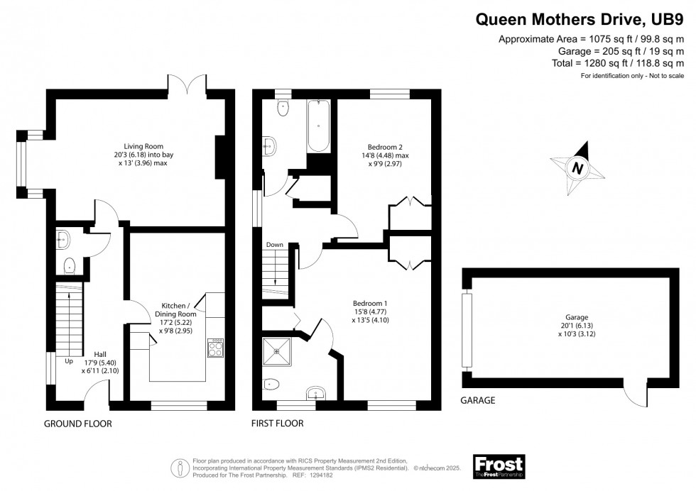 Floorplan for Denham Garden Village, Denham, UB9