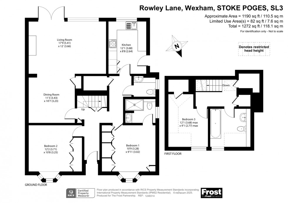 Floorplan for Wexham Street, Stoke Poges, SL3