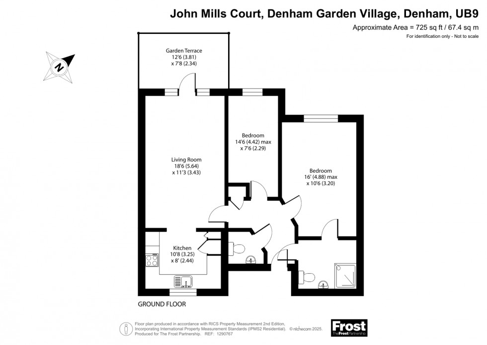 Floorplan for Denham Garden Village, Denham, UB9