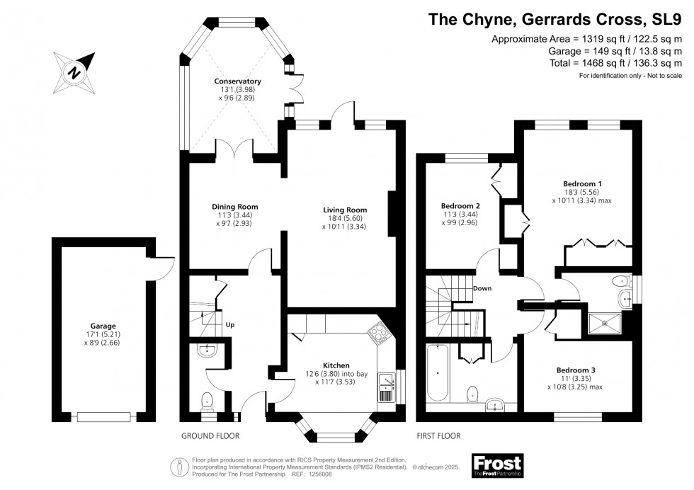 Floorplan for Gerrards Cross, Buckinghamshire, SL9
