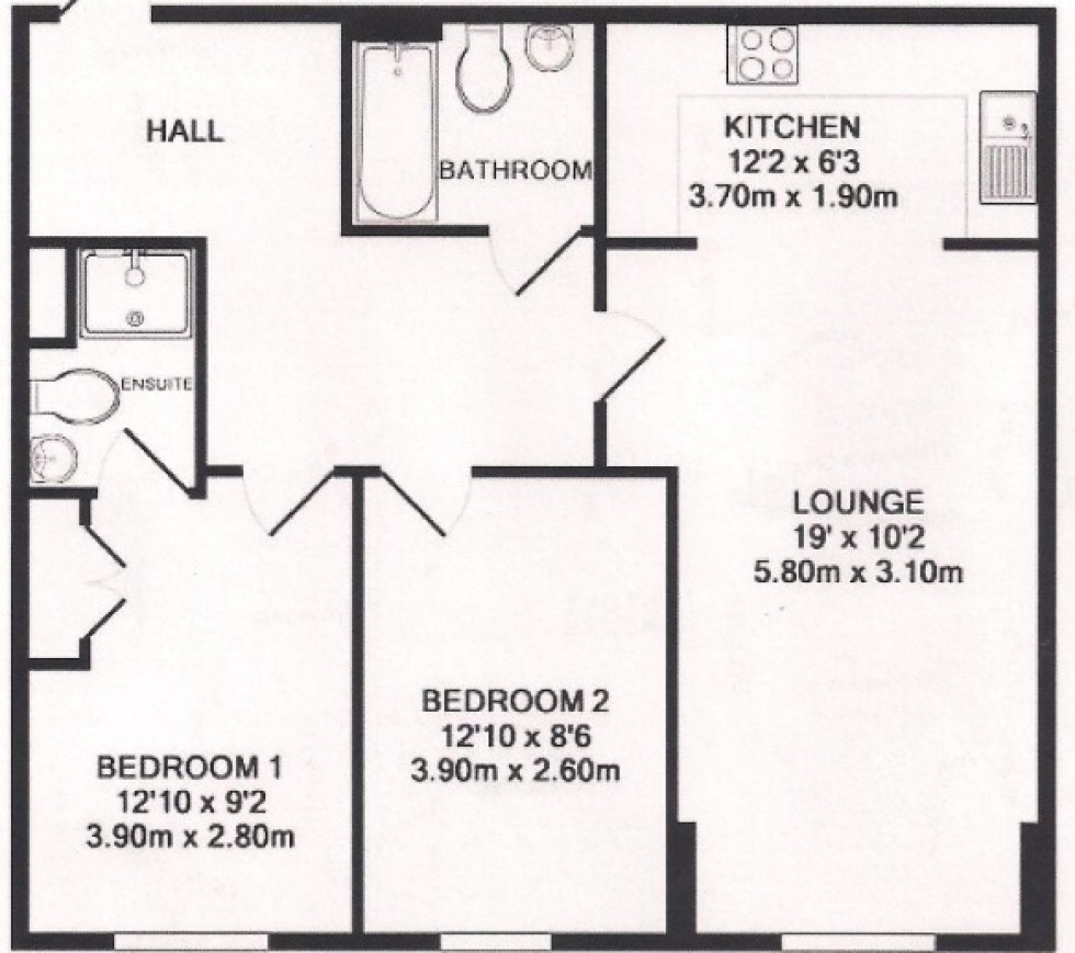 Floorplan for Stoke Poges, Buckinghamshire, SL2