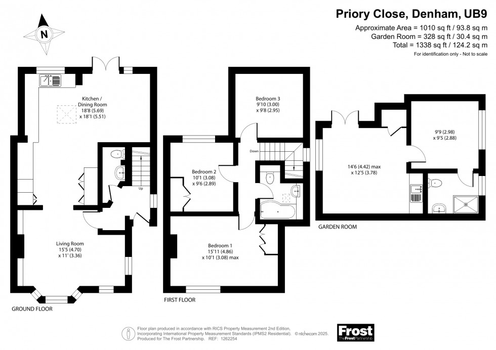 Floorplan for Denham, Buckinghamshire, UB9