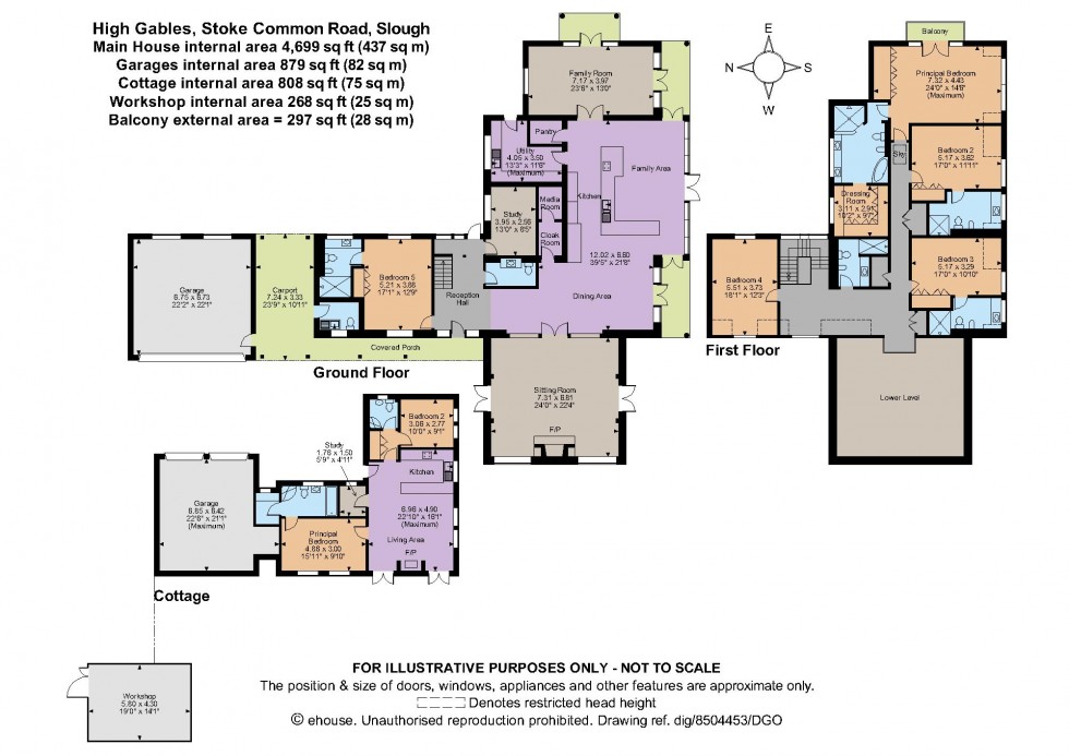 Floorplan for Fulmer, Buckinghamshire, SL3