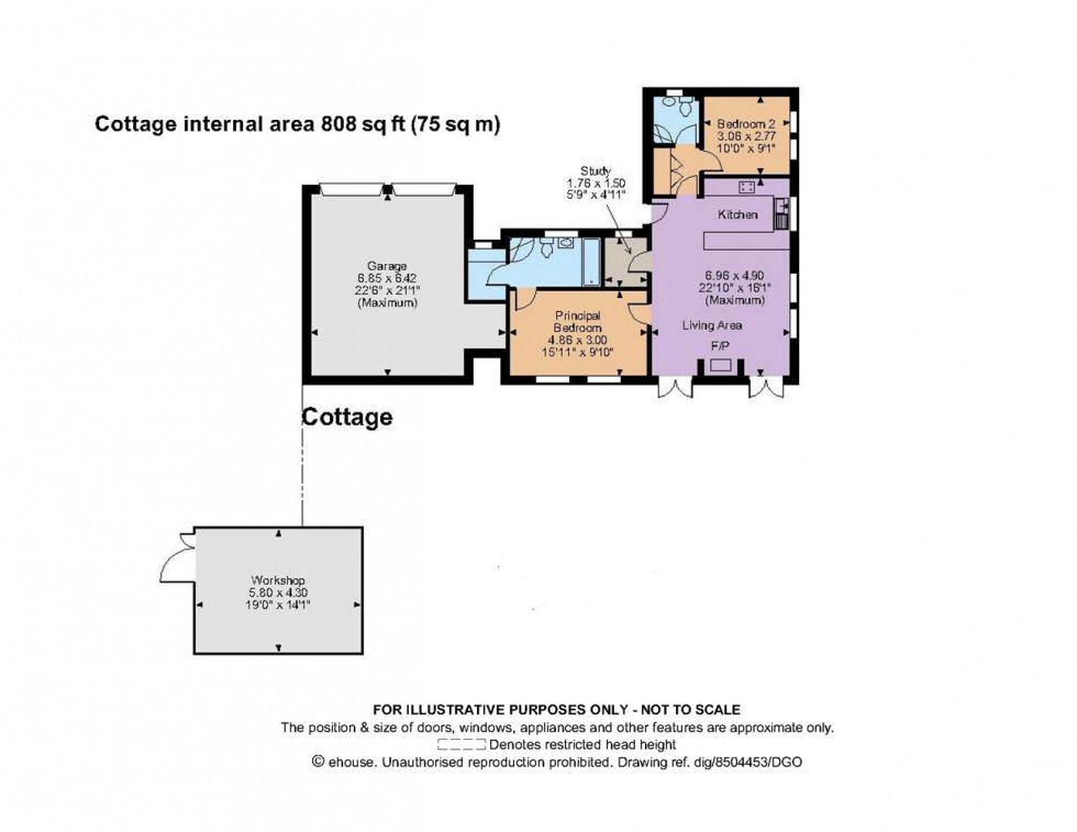 Floorplan for Fulmer, Buckinghamshire, SL3