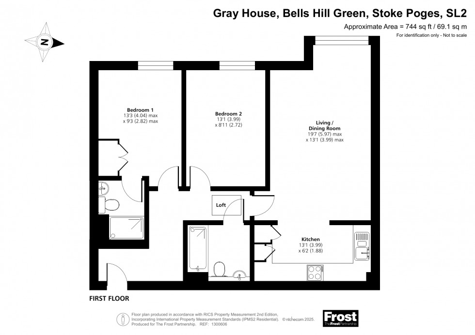 Floorplan for Stoke Poges, Buckinghamshire, SL2