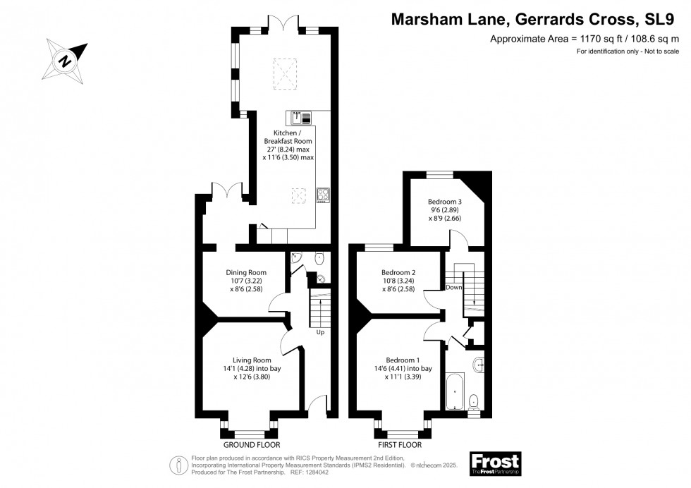 Floorplan for Gerrards Cross, Buckinghamshire, SL9