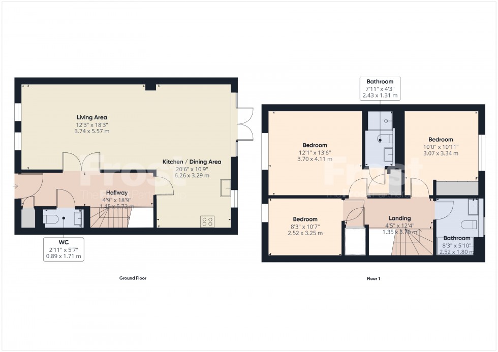 Floorplan for Stoke Poges, Buckinghamshire, SL2