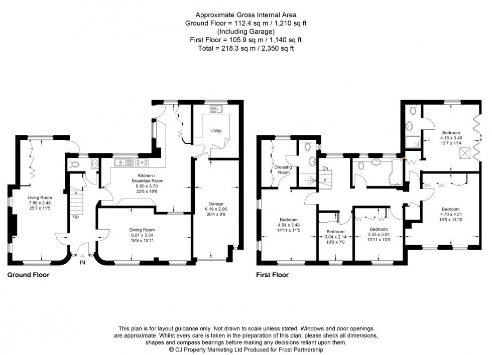 Floorplan for Stoke Poges, Buckinghamshire, SL2