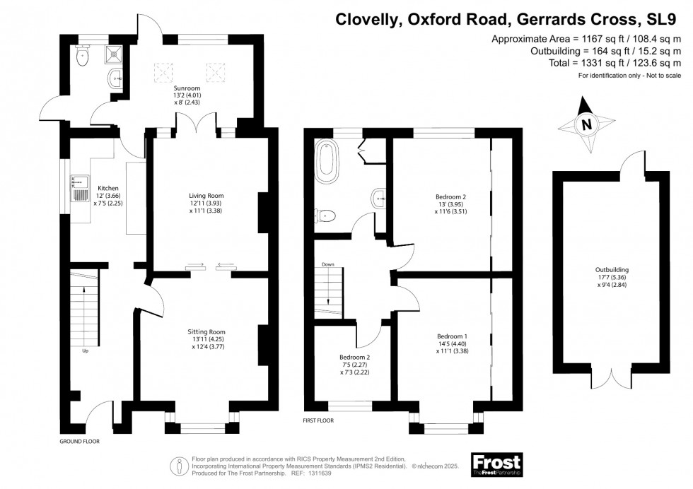 Floorplan for Gerrards Cross, Buckinghamshire, SL9