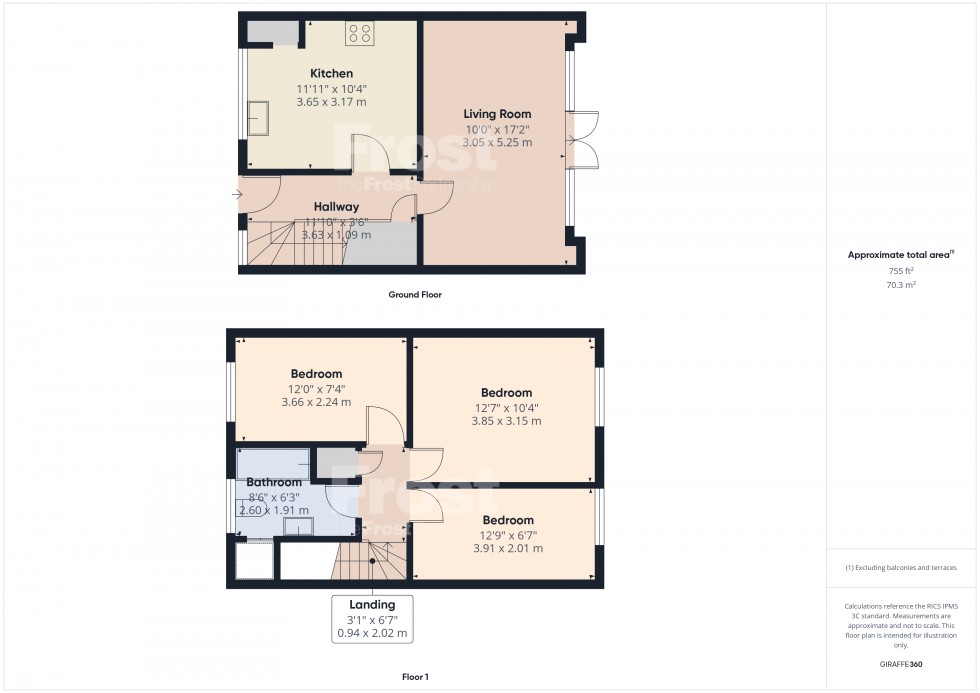 Floorplan for Gerrards Cross, Buckinghamshire, SL9