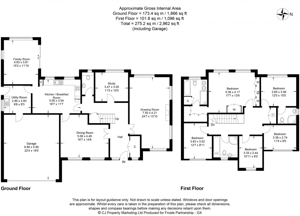 Floorplan for Gerrards Cross, Buckinghamshire, SL9