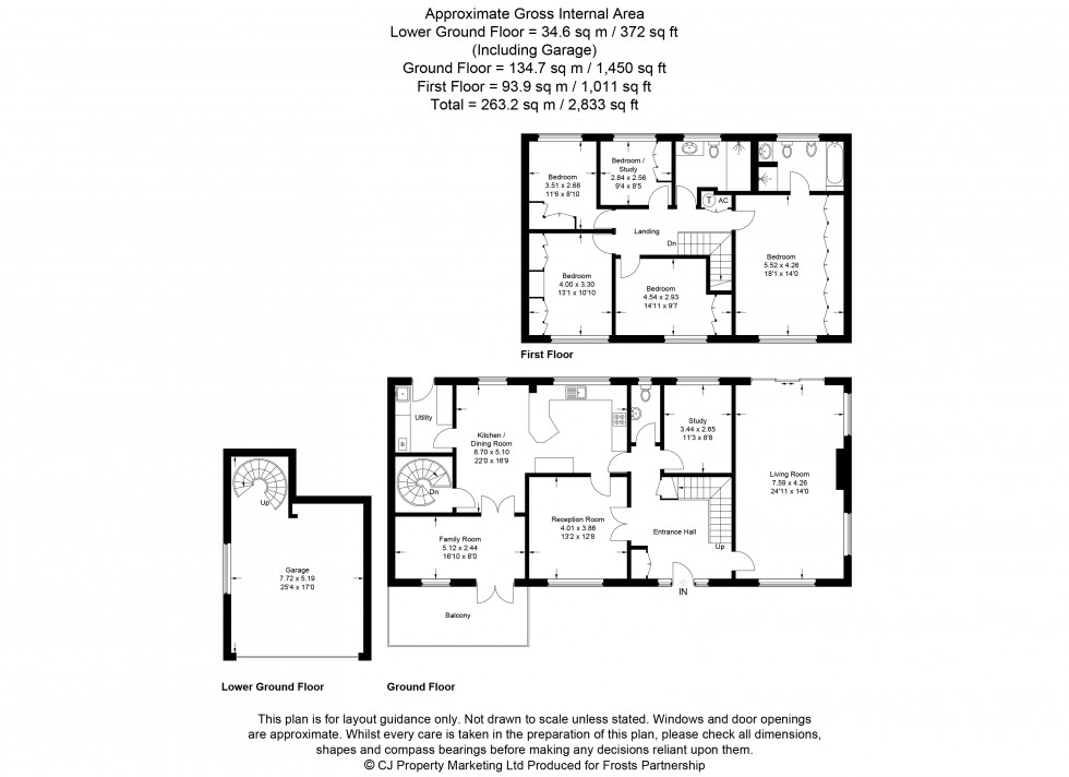 Floorplan for Gerrards Cross, Buckinghamshire, SL9