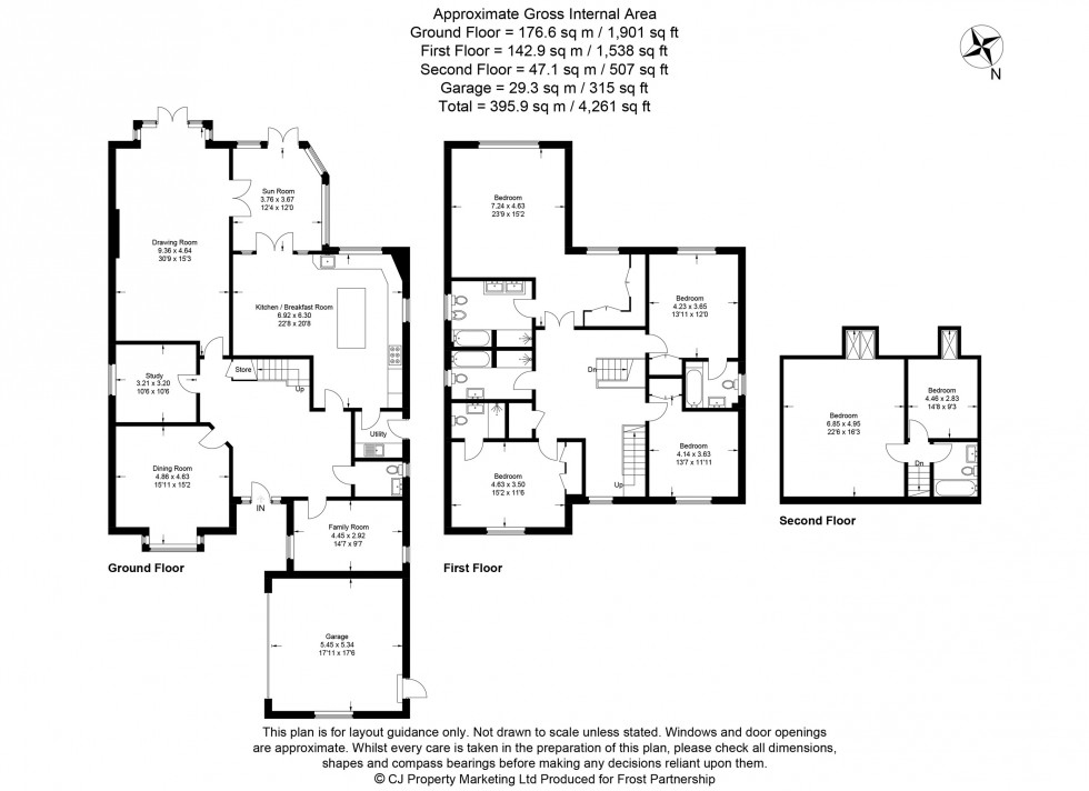 Floorplan for Chalfont St. Peter, Gerrards Cross, SL9