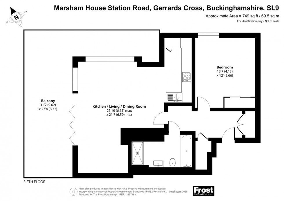 Floorplan for Gerrards Cross, Buckinghamshire, SL9