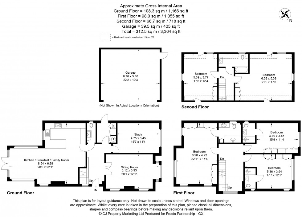 Floorplan for Gerrards Cross, Buckinghamshire, SL9