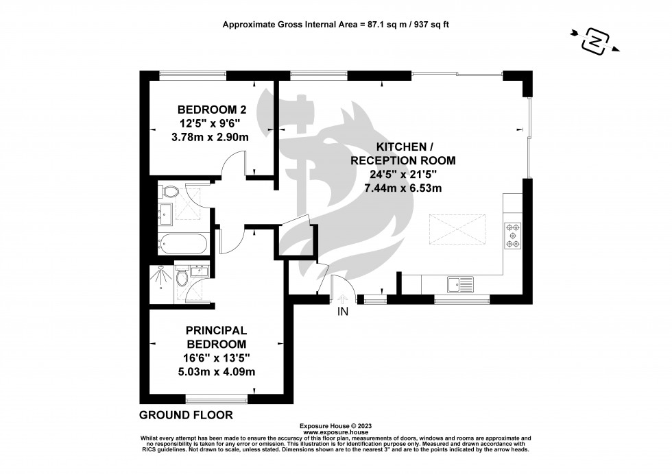 Floorplan for Stoke Poges, Buckinghamshire, SL3