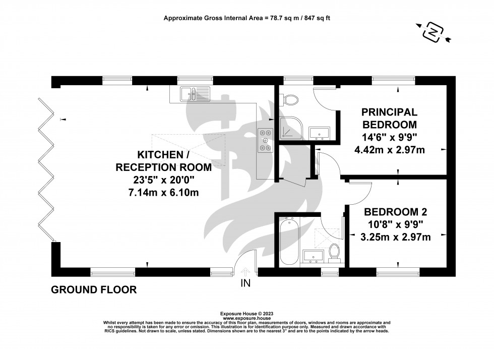Floorplan for Stoke Poges, Buckinghamshire, SL3