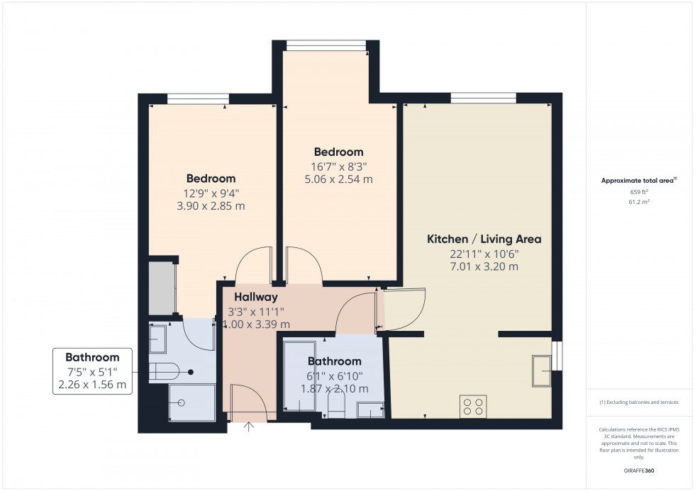 Floorplan for Stoke Poges, Buckinghamshire, SL2