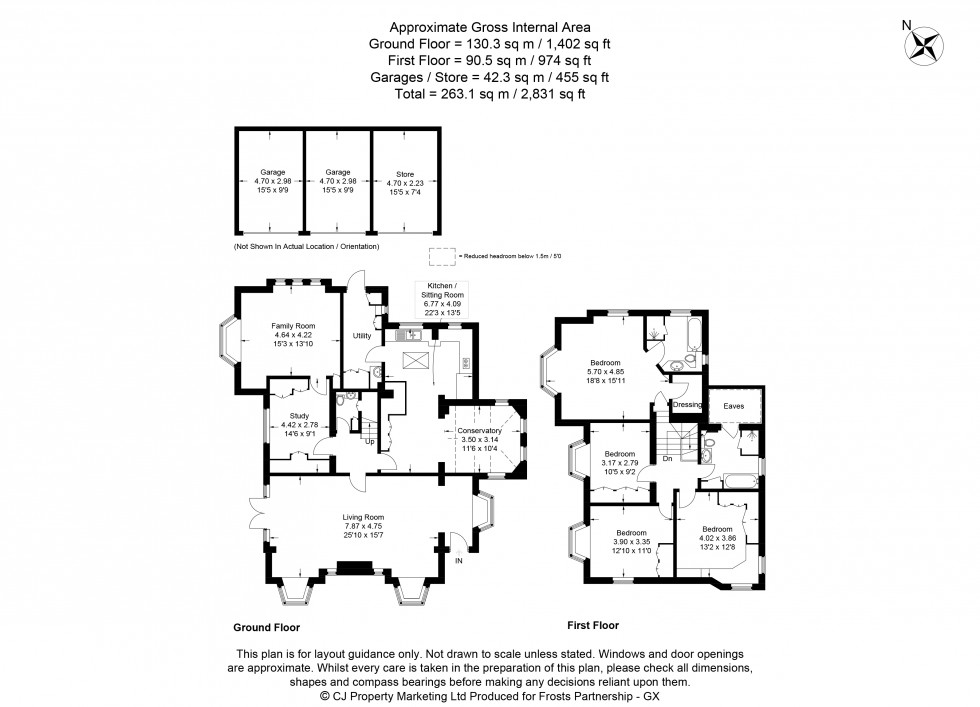 Floorplan for Fulmer, Buckinghamshire, SL3