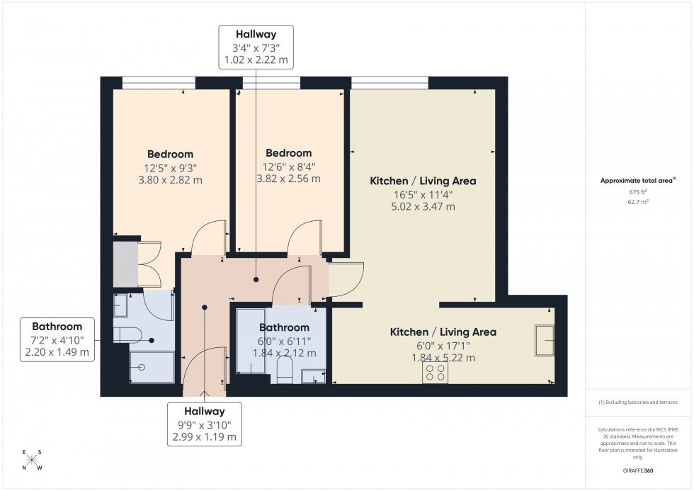 Floorplan for Stoke Poges, Buckinghamshire, SL2