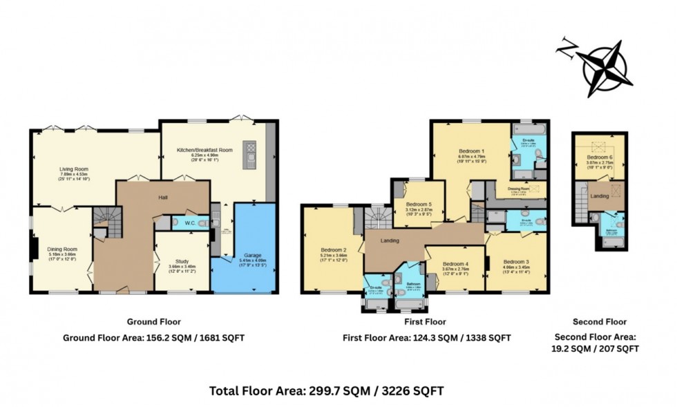 Floorplan for Gerrards Cross, Buckinghamshire, SL9