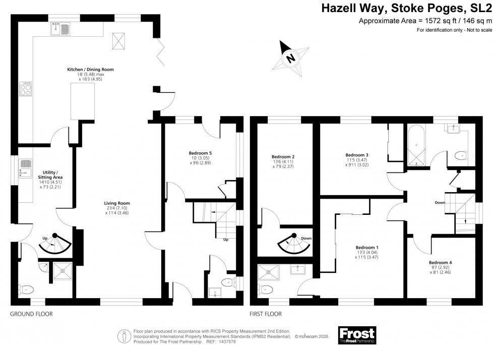 Floorplan for Stoke Poges, Stoke Poges, SL2