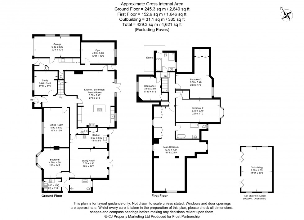 Floorplan for Gerrards Cross, Buckinghamshire, SL9