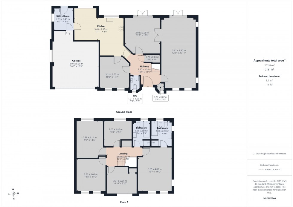 Floorplan for Gerrards Cross, Buckinghamshire, SL9