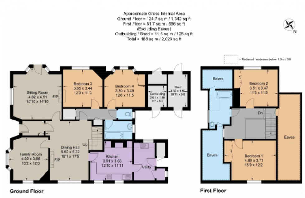 Floorplan for Gerrards Cross, Buckinghamshire, SL9