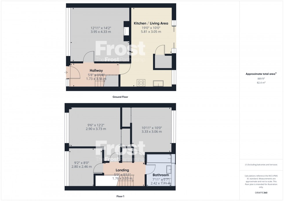 Floorplan for Langley, Slough, SL3