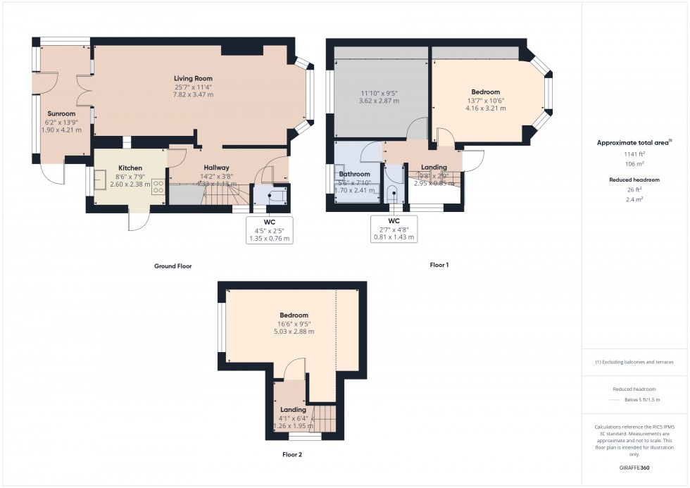 Floorplan for Langley, Slough, SL3